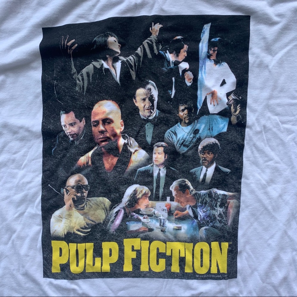 Pulp Fiction Graphic T-Shirt (Never Worn)